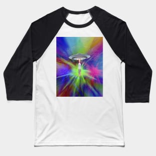 Monolith ufo alien Baseball T-Shirt